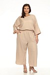 CROP PANTS W/ POCKETS