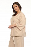 3/4 SLEEVES ROUND NECK TOP