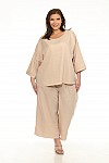 3/4 SLEEVES ROUND NECK TOP