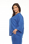 3/4 SLEEVES ROUND NECK TOP