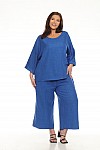3/4 SLEEVES ROUND NECK TOP
