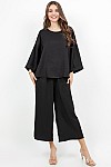 3/4 SLEEVES ROUND NECK TOP