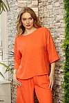 3/4 SLEEVES ROUND NECK TOP