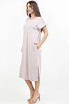 SHORT SLEEVES MIDI DRESS