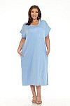 SHORT SLEEVES MIDI DRESS