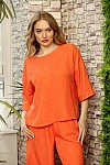 3/4 SLEEVES ROUND NECK TOP
